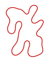 Abstract Shape Squiggly Lines 