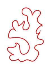 Abstract Shape Squiggly Lines 