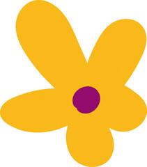 Hand Drawn Flower Vector Illustration