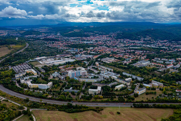 Fototapeta na wymiar Luftbilder von Eisenach
