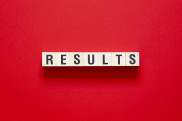 Results - word concept on cubes