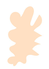 Obraz premium Pastel Abstract Shape Transparent Design 