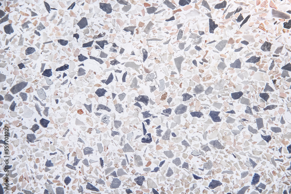 Wall mural terrazzo or polished rock on floor abstract hamper seamless patterns background