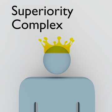 Superiority Complex Concept