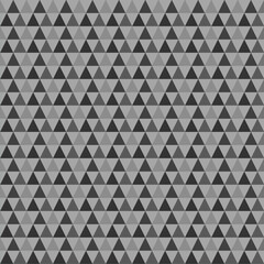 Abstract geometry Black, White and Grey Triangle Pattern.illustration background