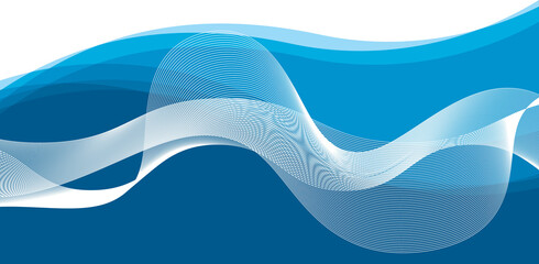 blue lines and stripes, wave, element for design