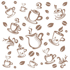 Coffee pattern