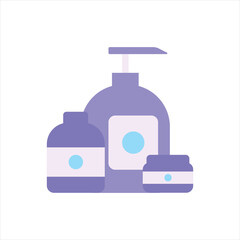 Obraz premium Facial Treatment Tools Vector Icon