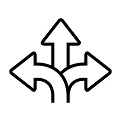 business line icon vector illustration