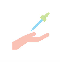 Facial Treatment Tools Vector Icon