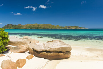 Anse Boudin in the Seychells
