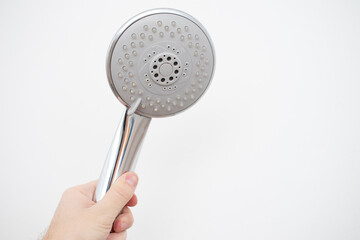 Shower watering can shower in hand