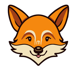 Fototapeta na wymiar Cute Fox