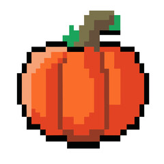 Pumpkin Pixel Art