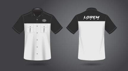 short sleeve work shirt