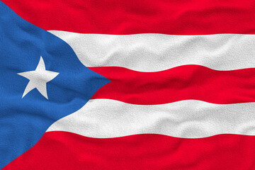 National flag of Puerto-Rico. Background  with flag of Puerto-Rico.