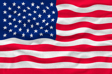 National flag of United States of America. USA. Background  with flag of United States of America. USA