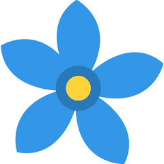 Alpine Forget Me Not Icon
