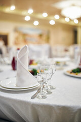 wedding table setting