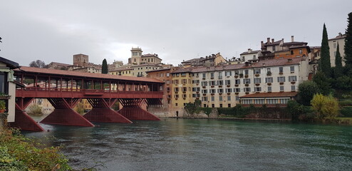 Obraz premium Ponte degli Alpini - Bassano del Grappa