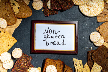 Non-gluten different bread set