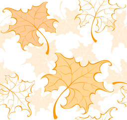 Pattern from Autumn Leaves