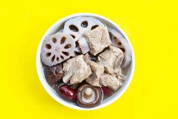Pork Ribs and Lotus Root Soup