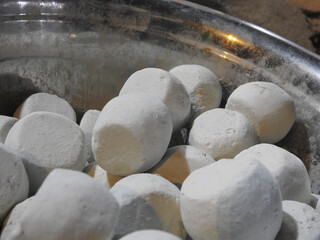Namakatti Holy White Tilak Sticks are Made with Ash and Clay