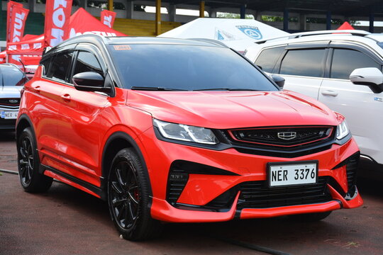 Geely coolray suv at G fest car show in Quezon City, Philippines