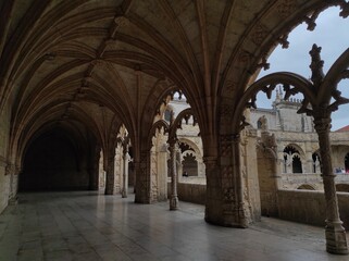 Fototapeta na wymiar Jeronimos Monastery Lisbon