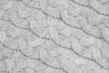 Details of knitted woolen fabric. gray textile background. Woolen Texture Background, Knitted Wool Fabric, Hairy Fluffy Textile, texture