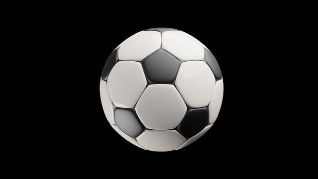 soccer ball isolated, PNG without background