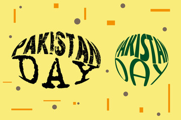 14th august 75 year jashn-e-azadi. Happy independence day Pakistan. Vector illustration. Vector illustration