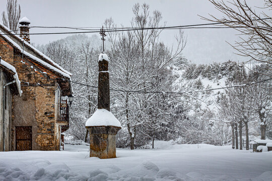 Invierno Fago pirineo aragon&eacute;s