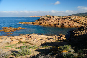 La costa di Isola Rossa