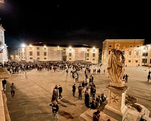 Movida di Piazza Cavalieri - Pisa, Italy