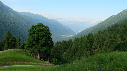 Fototapeta na wymiar Passo del Vivione 1827 m Pass in den Alpen Italien