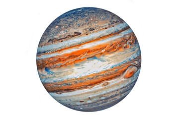 Jupiter planet isolated -  PNG file