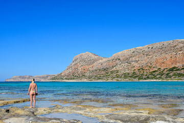 Fototapeta na wymiar Balos Bucht, Kreta (Griechenland)