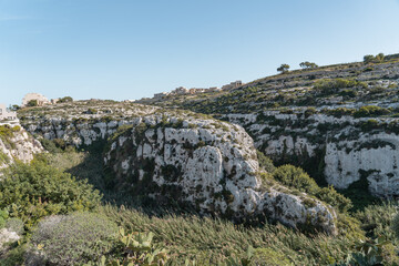 Views on Gozo island. 
