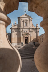 Churches on the island of Gozo.