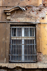 Fototapeta na wymiar old window in the house