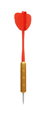 red darts, 3d rendering target, goal concept, empty space for text, png transparent