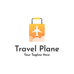Travel design logo template illustration 