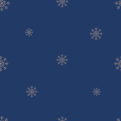 christmas background with snowflakes
