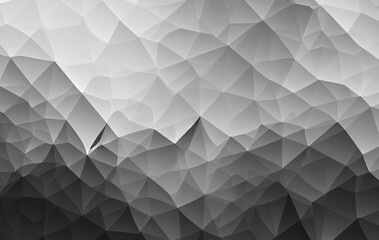 Obraz premium Black and white background texture, different shades of grey, white and dark black , luxury and flowing abstract design 