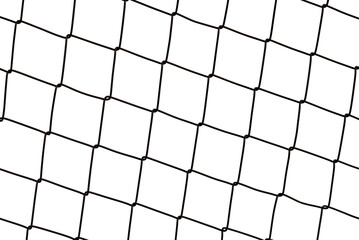 Background or texture from a metal mesh with holes on a white background