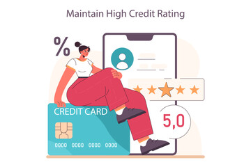 How to get through a recession. High credit rating maintain as a risk management