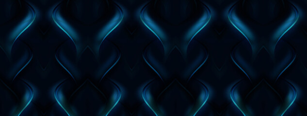 Metallic abstract neon blue, technology digital decorative vector background