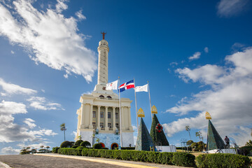 The Monument to the Heroes Santiago De Los Caballeros in the Dominican Republic